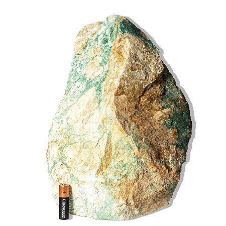 01 Jadeita Pedra Pé Serrado Natural 7,6Kg 28cm Tipo B