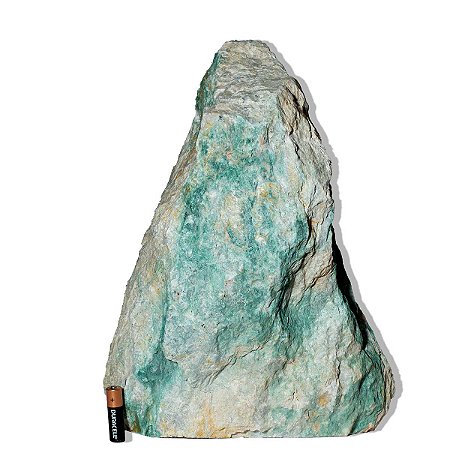 01 Jadeita Pedra Pé Serrado Natural 18,3Kg 37cm Tipo B