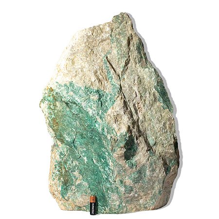 01 Jadeita Pedra Pé Serrado Natural 59,55Kg 56cm Tipo B
