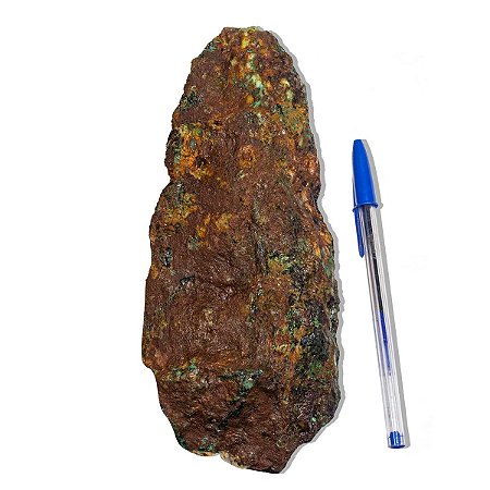 03 Malaquita Pedra Bruto Natural 0,8 a 1,1Kg 20 a 25cm TipoC