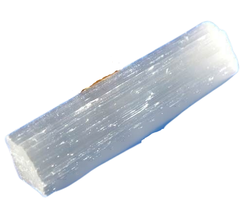 100 Selenita Bastao Pequeno 8 a 10cm Pedra Bruto Canudo Natural