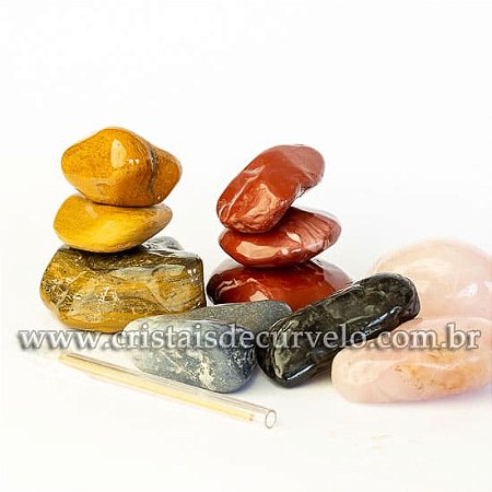 05 kg Massageador Tipo Seixo Misto Pedras Comuns ATACADO