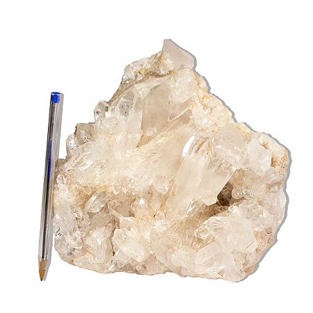 01 Drusa Cristal Natural Tam M 4,0 a 4,2Kg 15 a 25cm Tipo B
