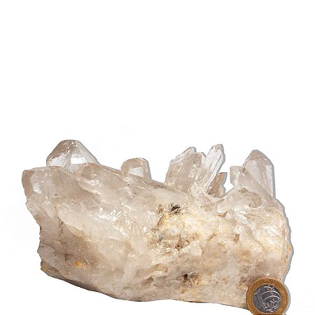 01 Drusa Cristal Natural Tam M 2,4 a 2,6Kg 15 a 25cm Tipo B