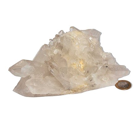 01 Drusa Cristal Natural Tam M 1,6 a 1,8Kg 15 a 25cm Tipo B