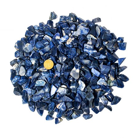 1 kg Sodalita Azul Rolado Pedra Natural P 10 a 20mm Tipo B