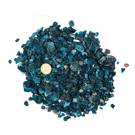 1 kg Apatita Azul Granulado Pra Orgonite REFF PA4729