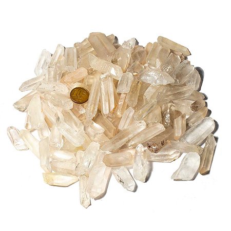 01 Kg Cristal Lemuria Montagem de Orgonite 2 a 5cm Classe B