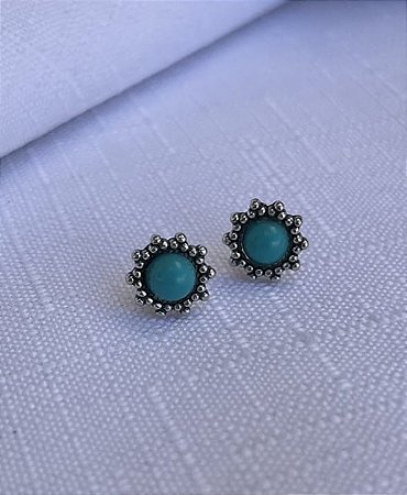 Brincos Turquesa