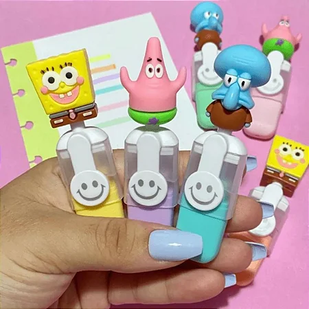 Marca Texto Bob Esponja