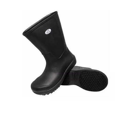 Bota Eva Preto Cano Longo Bb87 Softworks CA42632