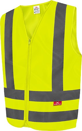 Colete Refletivo Amarelo Fluorescente Sem Bolso Steelflex