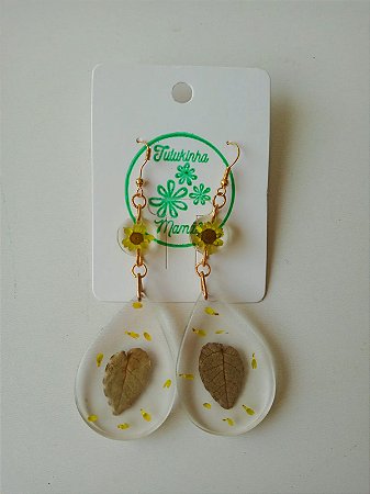 Brinco Botanico Oval