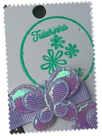 Presilha Borboleta Irisada