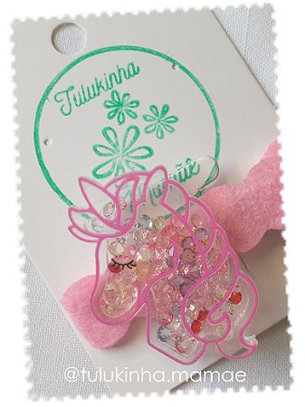 Presilha Unicórnio Movimento e Brilho