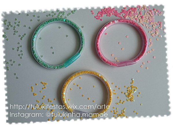 Pulseira Confetes