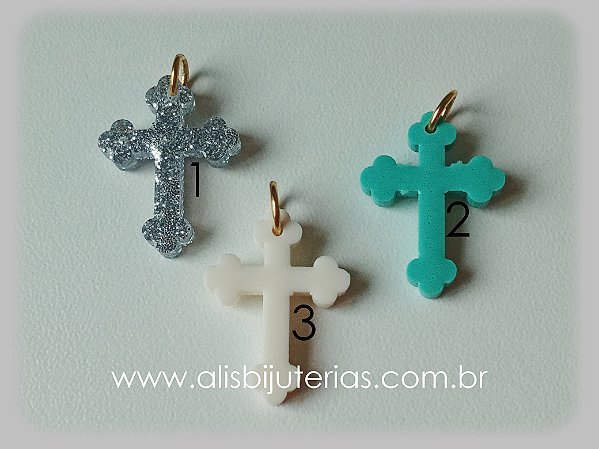 Pingente Cruz Detalhe