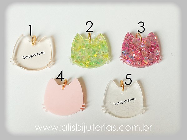 Pingente Gatinho Res