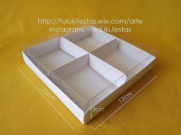 Caixa para Brownie ou Pão de Mel