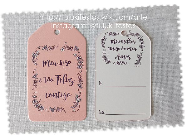 Tag De/Para Namorados