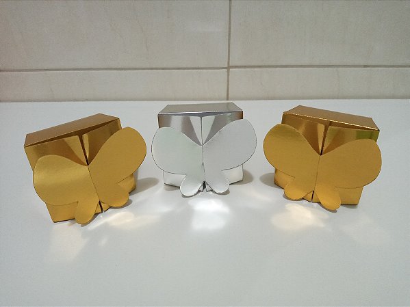 Caixa Borboleta Laminada