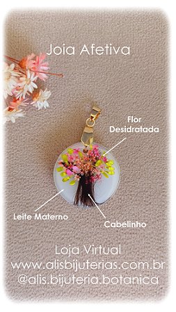 Pingente Afetivo Redondo