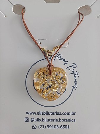 Colar Medalhão de Ouro