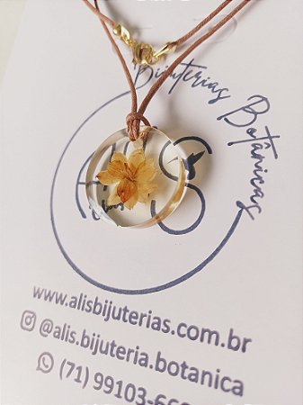 Colar Kalanchoê Redondo