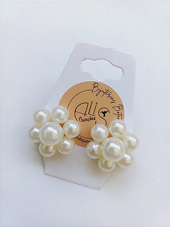 Brinco Perolado Camélia