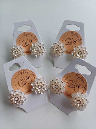 Brinco Dália Dourado