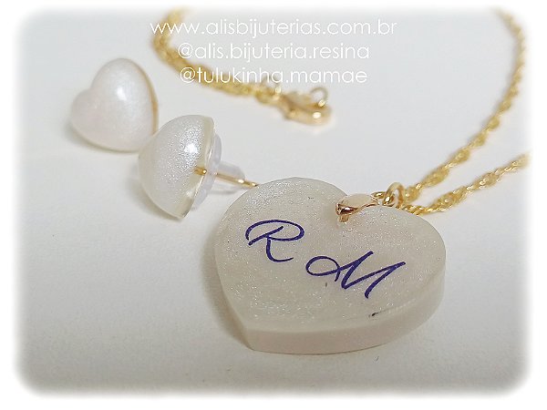 Conjunto Personalizado Coração