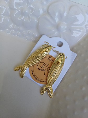 Brinco Peixe Dourado
