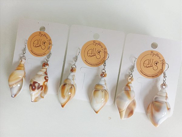 Brinco Concha Búzios