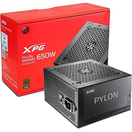 Fonte XPG Pylon 650W 80 Plus Bronze