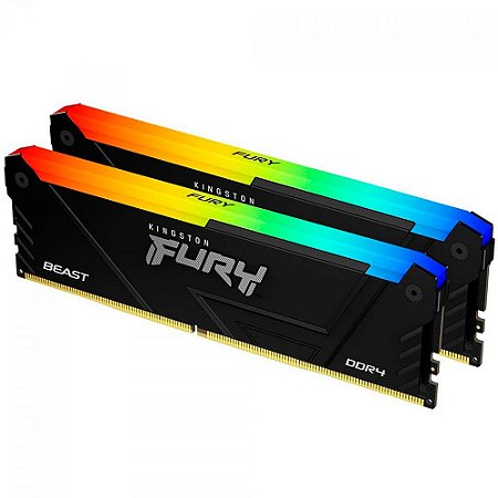 Memoria Kingston Fury Beast RGB 16GB (2X8GB) 3200MHz DDR4