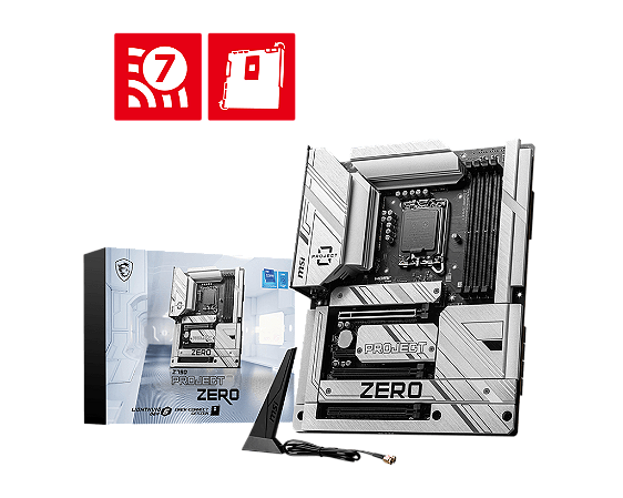 Placa Mãe MSI Z790 Project Zero DDR5