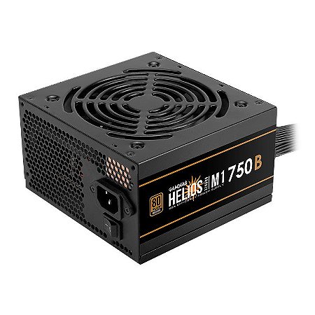 Fonte Gamdias Helios M1-750B 750W 80 Plus Bronze