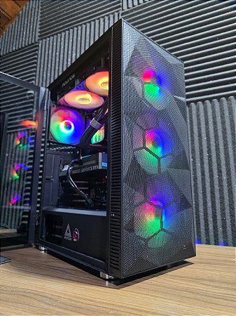 PC Gamer AMD Ryzen 7 5700x3D + RTX 5060 + 32GB DDR4 + SSD 1TB NVME + B550M