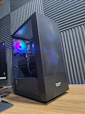 PC Gamer AMD Ryzen 5 5500 + RX 580 + 16GB DDR4 + SSD 256GB NVME + A520M