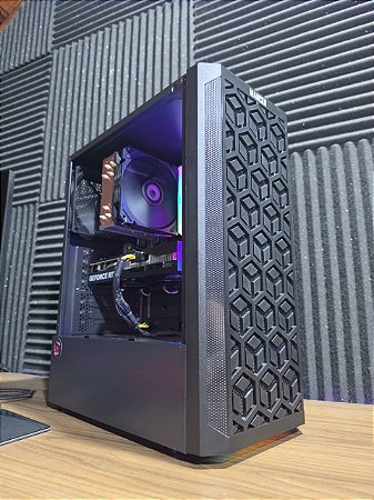 PC Gamer AMD Ryzen 5 5600x + RTX 4060 + 16GB DDR4 + SSD 500GB NVME + A520M