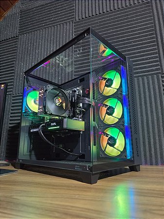 PC Gamer AMD Ryzen 5 7600x + RTX 5050 + 16GB DDR5 + SSD 500GB NVME + A620M
