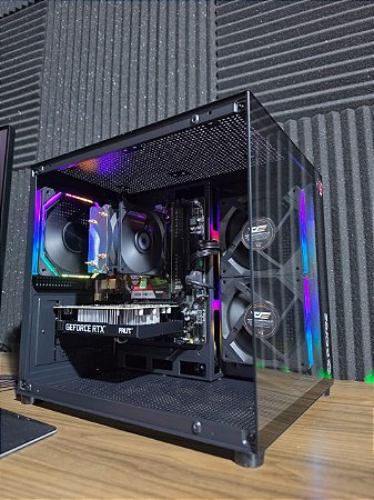 PC Gamer AMD Ryzen 5 5500 + RTX 3050 + 16GB DDR4 + SSD 512GB NVME + A520M