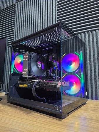 PC Gamer AMD Ryzen 5 5600 + RX 7600 + 16GB DDR4 + SSD 512GB NVME + B550M