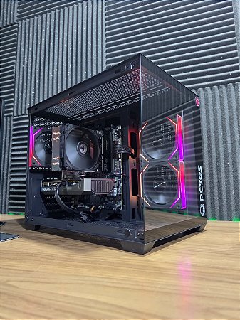 PC Gamer AMD Ryzen 5 9600x + RTX 5060 + 16GB DDR5 + SSD 512GB NVME + B840M