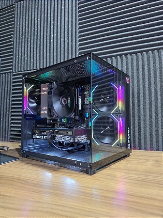 PC Gamer AMD Ryzen 5 5600 + RTX 5050 + 16GB DDR4 + SSD 500GB NVME + B550M