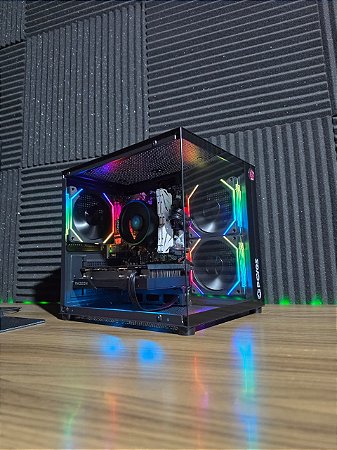 PC Gamer AMD Ryzen 5 5500 + RX 6600 + 16GB DDR4 + SSD 512GB + B450M