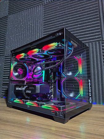 PC Gamer AMD Ryzen 7 7800x3D + RTX 5070 + 16GB DDR5 + SSD 512GB NVME + B840M