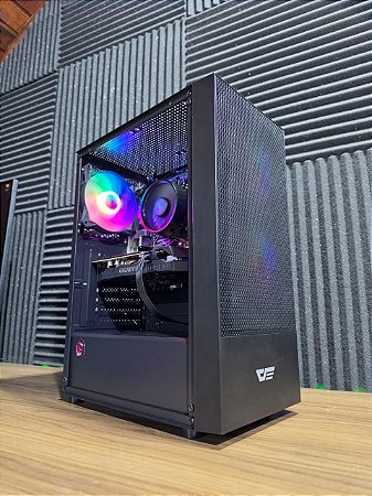 PC Gamer AMD Ryzen 3 4100 + RTX 1660 Ti + 16GB DDR4 + SSD 256GB NVME + HD 1TB + A520M