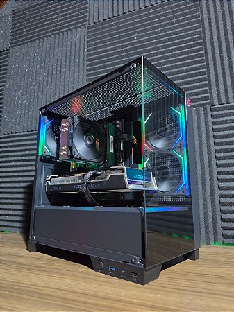 PC Gamer AMD Ryzen 7 5700 + RX 6700 XT + 16GB DDR4 + SSD 1TB NVMe + A520M