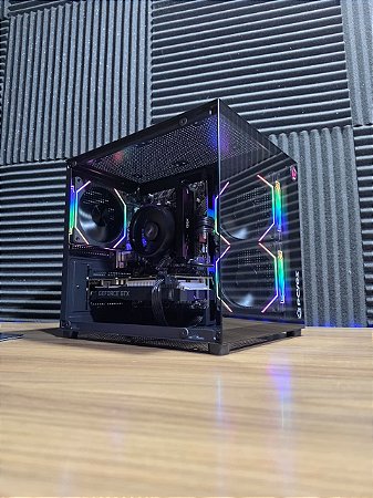 PC Gamer AMD Ryzen 5 5500 + GTX 1660 Super + 16GB DDR4 + SSD 500GB NVMe + A520M